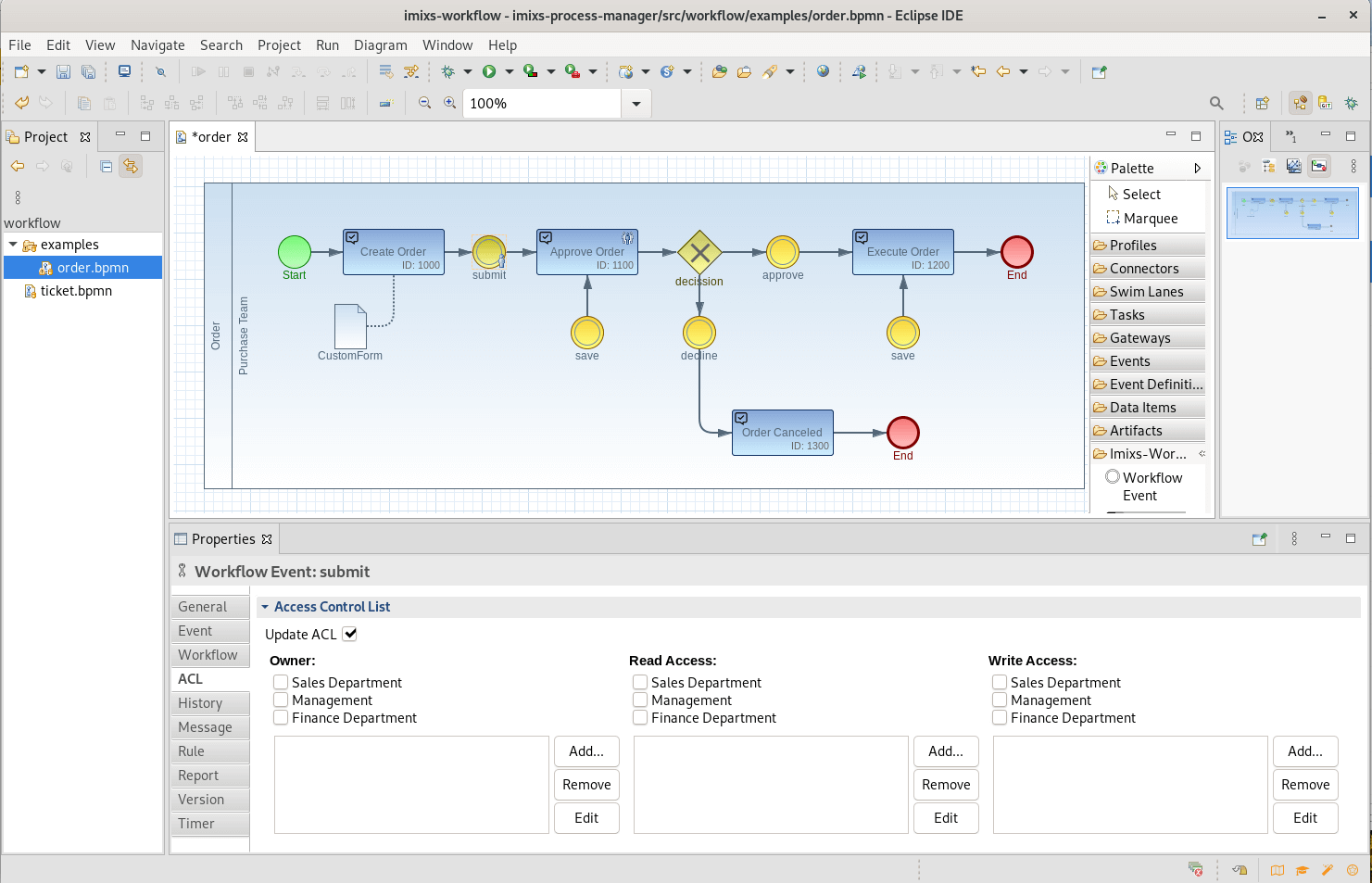 Imixs-Workflow screenshot